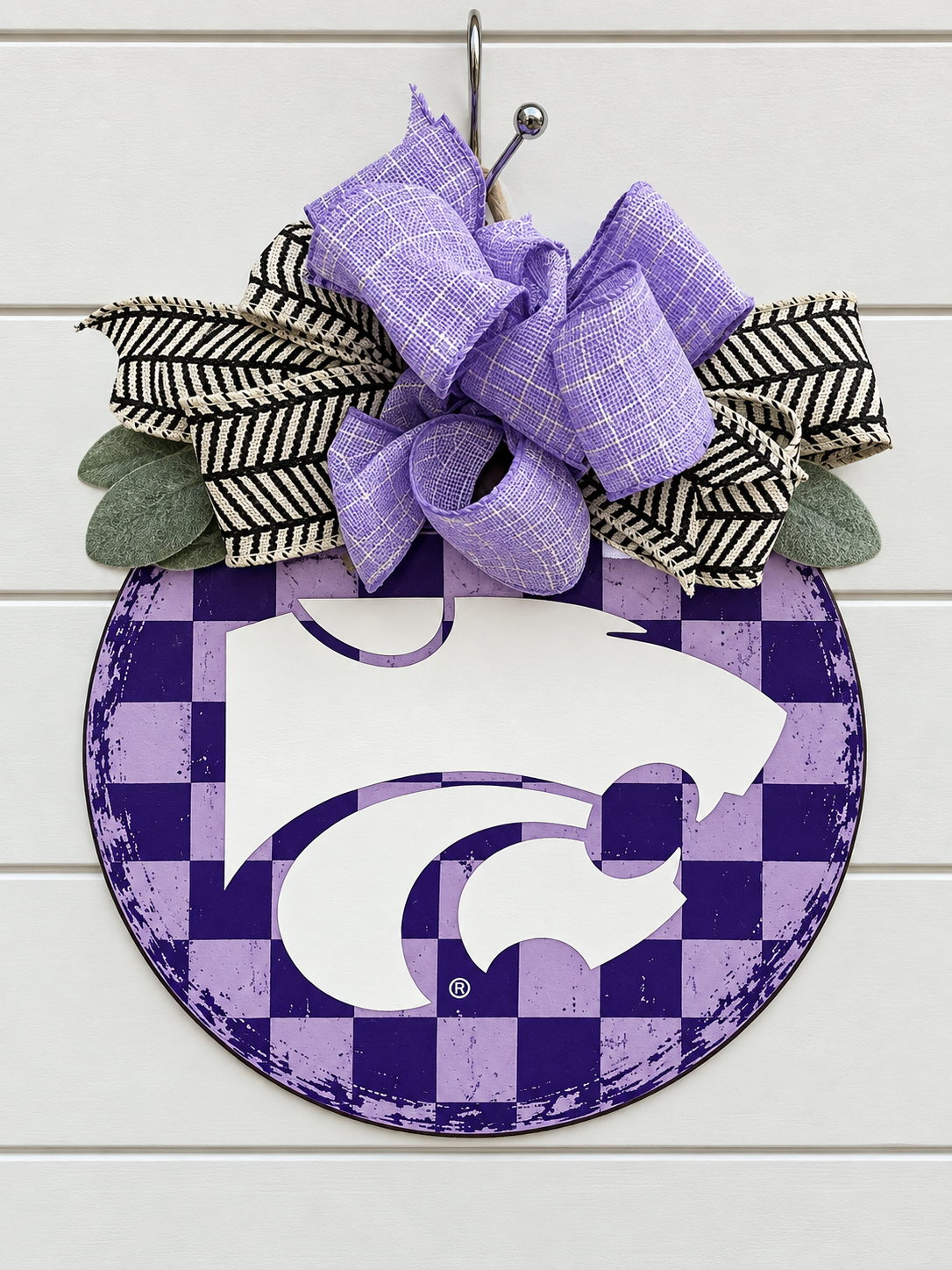 Officially Licensed Kansas State Wildcats 18" Door Hanger