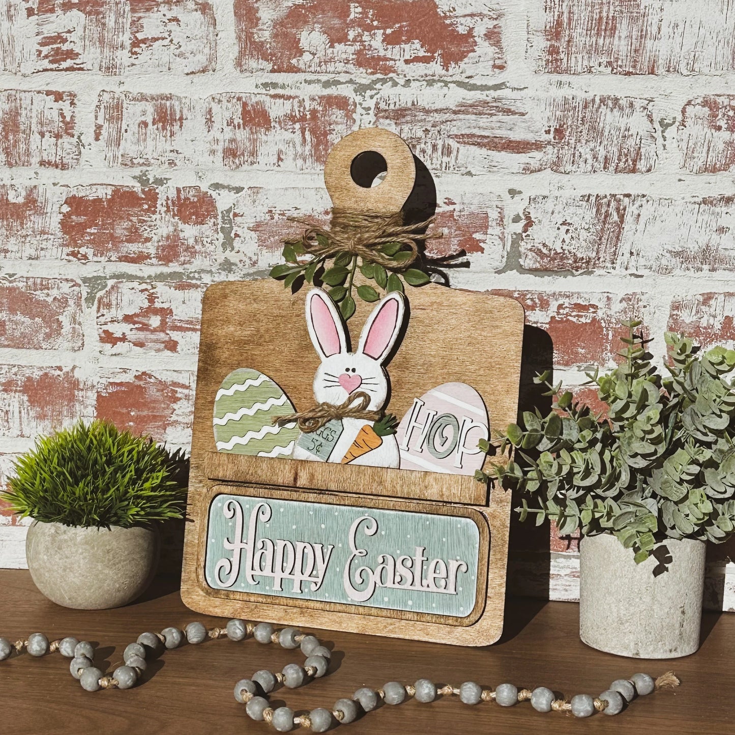 Happy Easter breadboard insert