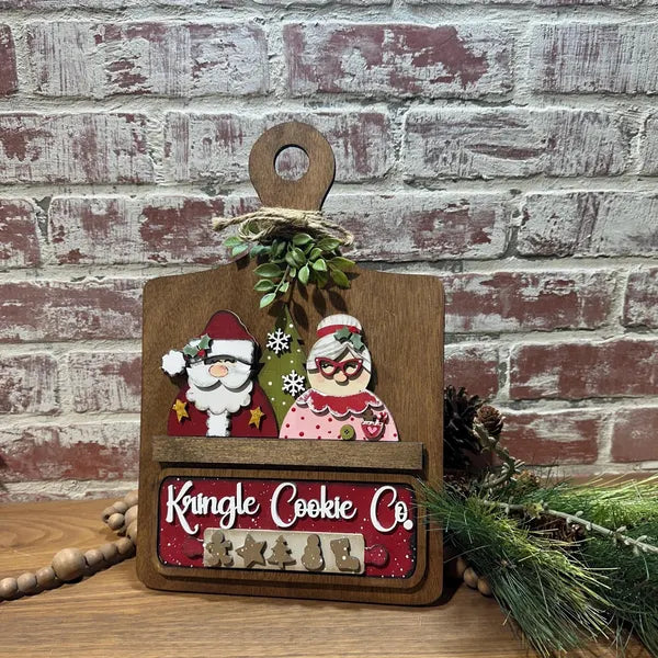Kringle Cookie breadboard insert