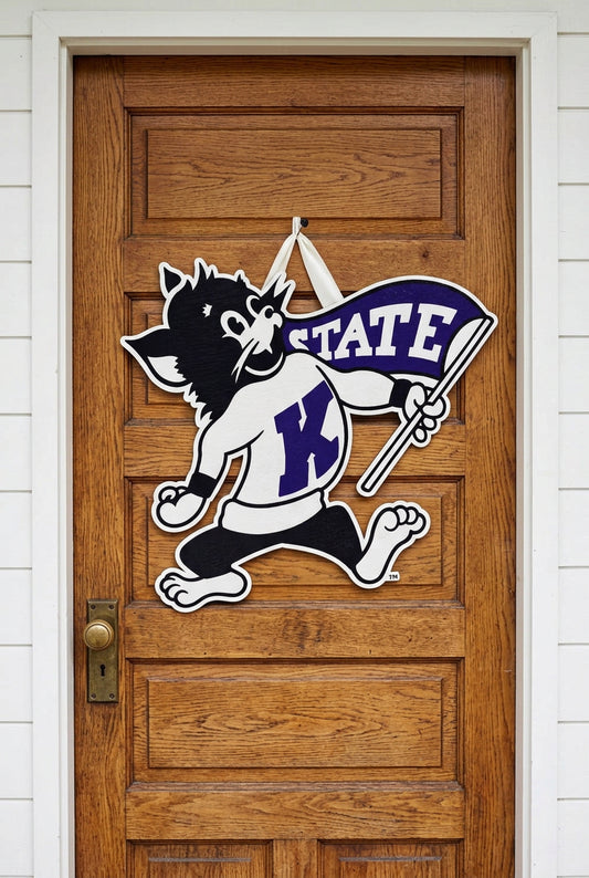 Kansas State Door Hanger