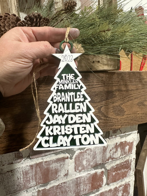 Personalized Christmas Ornament