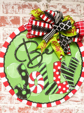 Load image into Gallery viewer, Christmas door decor, Christmas sign, Front porch decor,