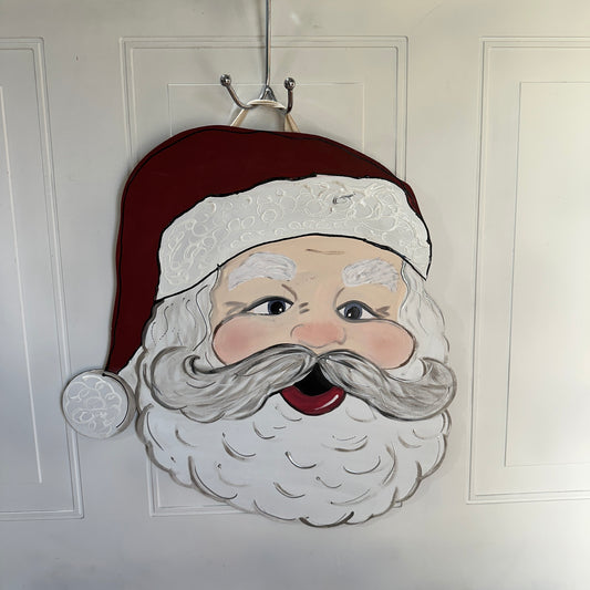 Christmas Door Hanger, Santa