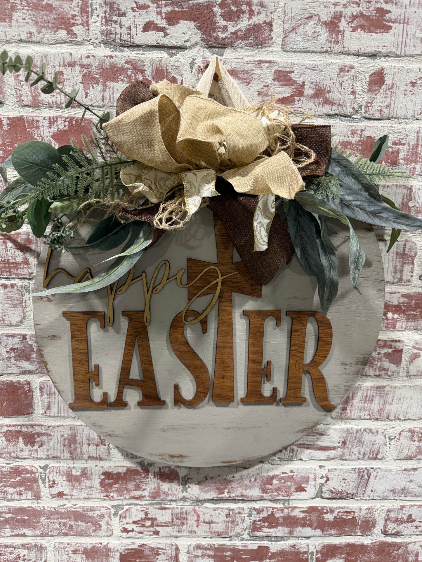 Happy Easter door hanger