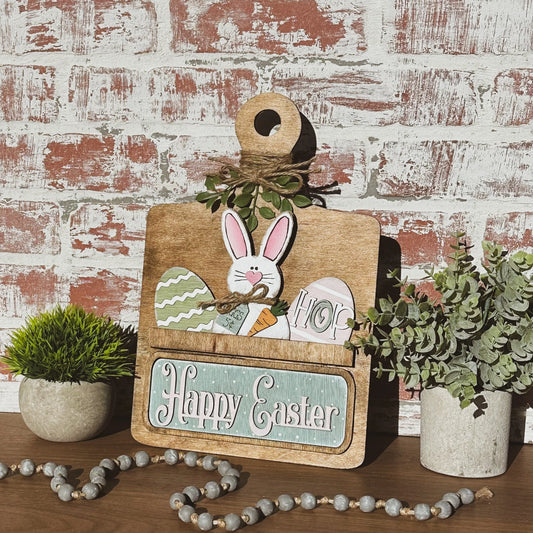 Happy Easter breadboard insert