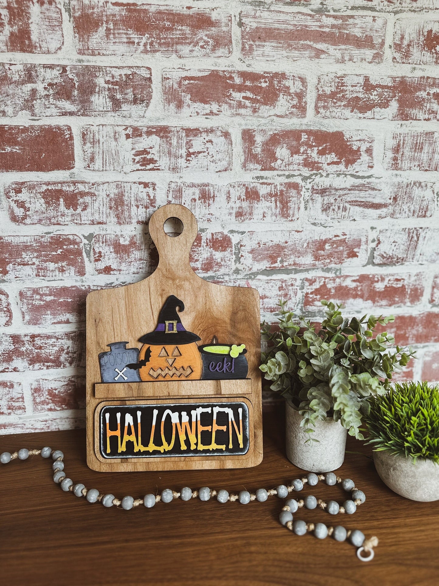Halloween Breadboard insert
