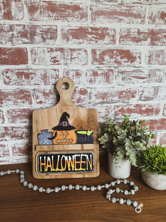 Halloween Breadboard insert