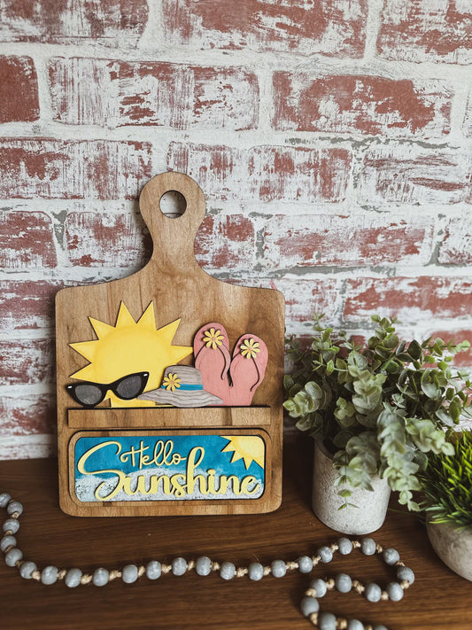 Hello Sunshine breadboard insertd