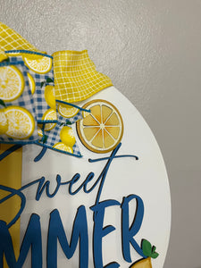 Sweet Summertime doorhanger