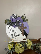 Load image into Gallery viewer, He is Risen Easter door decor