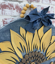 Load image into Gallery viewer, DIY Sunflower door hanger.